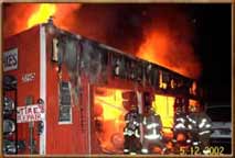 Felix Tire Store fire attack